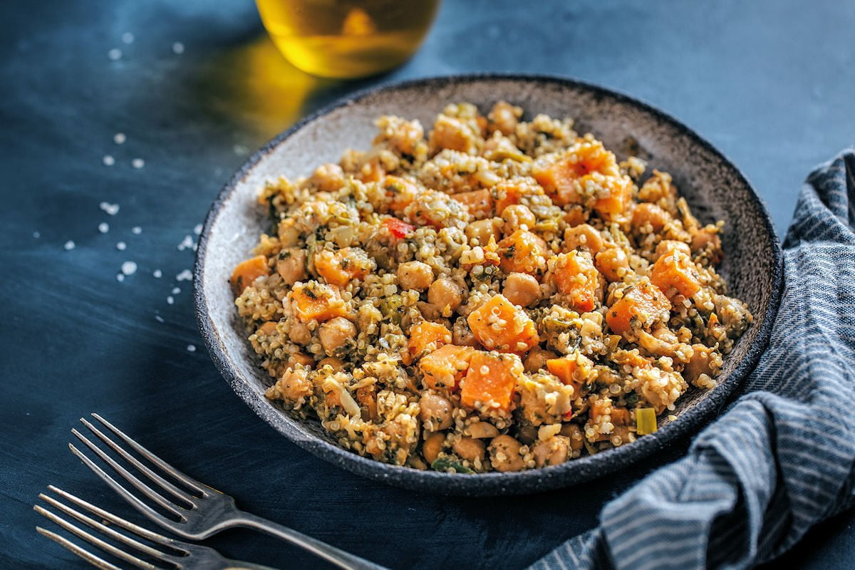 Cocinar quinoa en el microondas