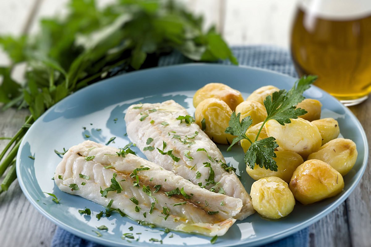 Bacalao en el microondas