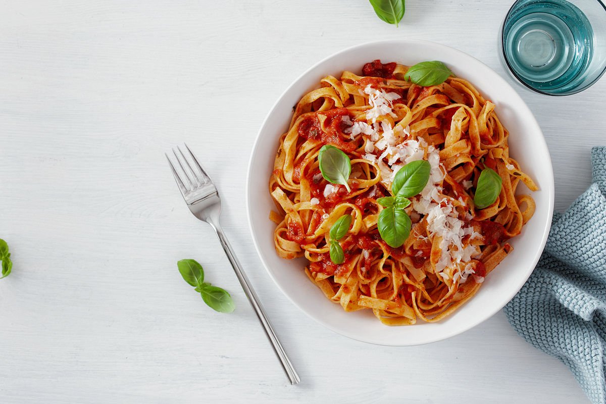 Tagliatelle con Salsa de Calabaza y Salvia