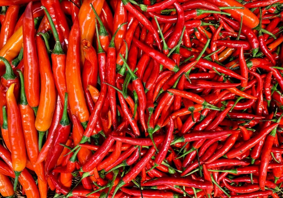 Beneficios de la Pimienta de Cayena. Foto por Shane Kong. Unsplash.