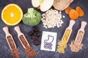 Products and ingredients as source dietary fiber