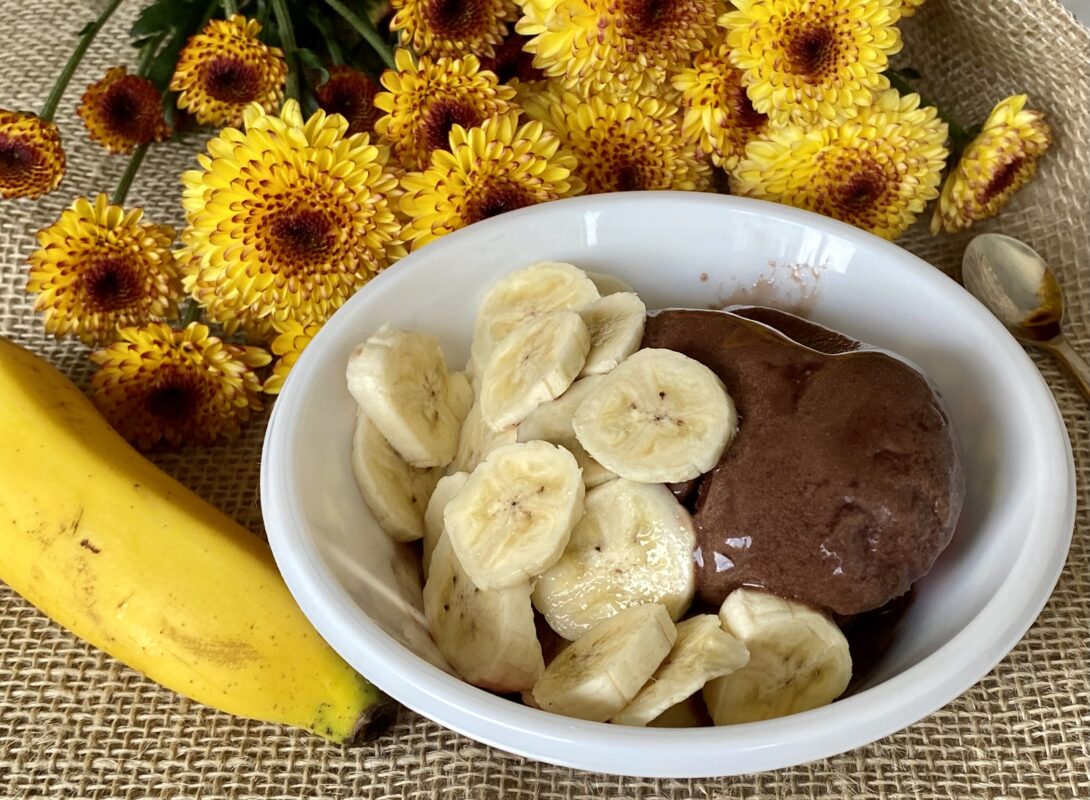 Acai with banana