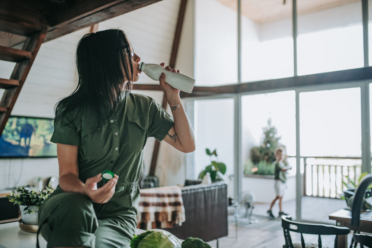 Kéfir como antibiótico natural. foto por Envato.