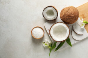 Propiedades del coco. Foto por Envato.