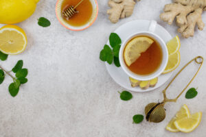 Infusión de Menta y Poleo. Foto por Envato.