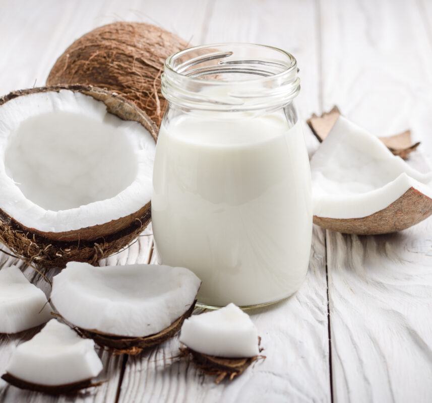 Kéfir de coco. Foto por Envato.