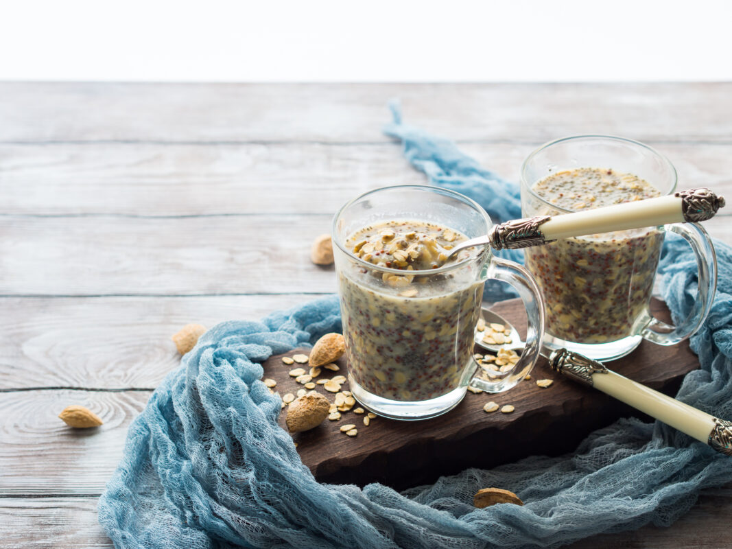 Leche de Quinoa. Foto por Envato.