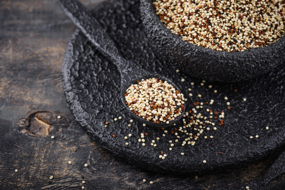 Propiedades de la Quinoa. Foto por Envato.