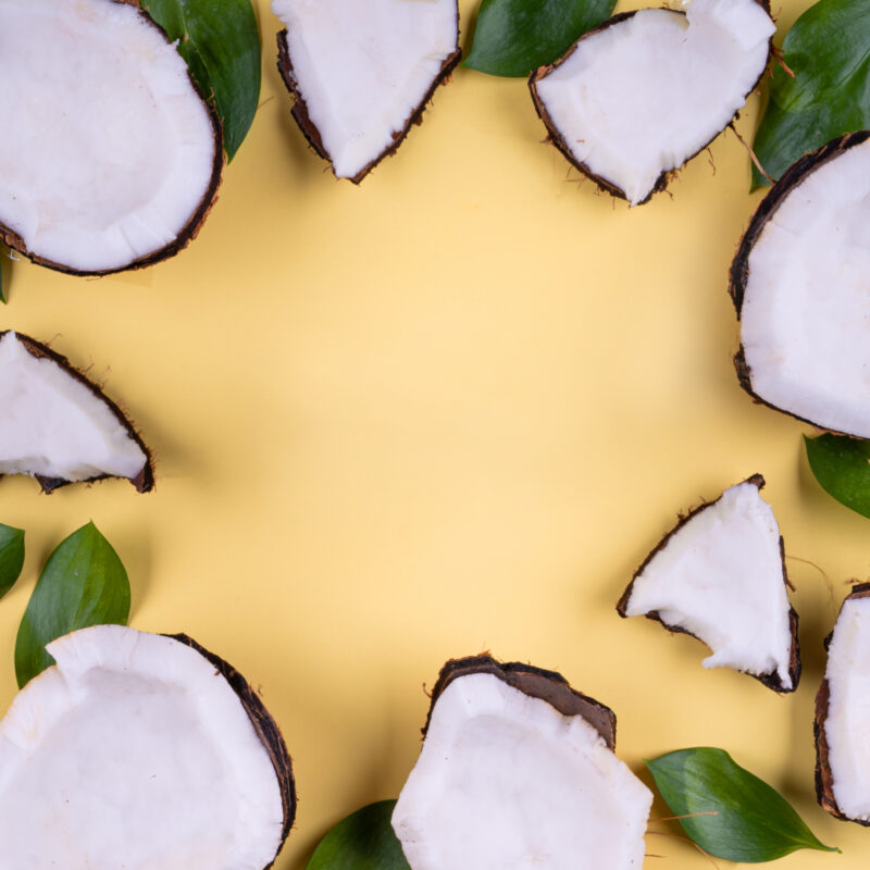 ¿El coco engorda? Foto por Envato.