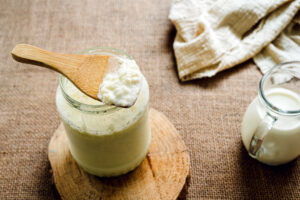 Yogur de Kéfir. Foto por Envato.