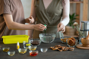 Ácido nitroso como colorante. Foto por Envato.