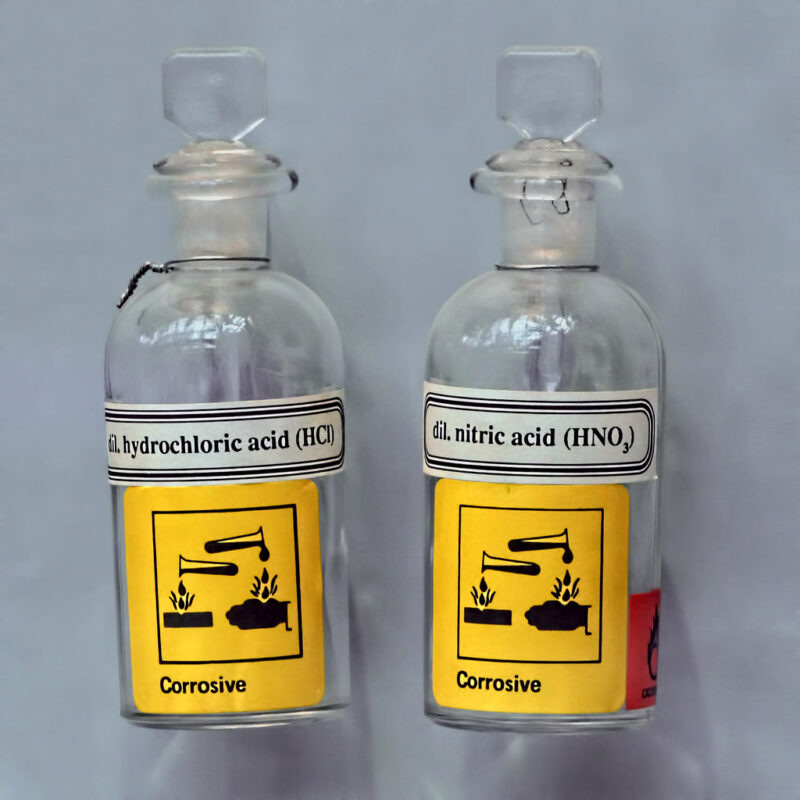 Reacciones del Ácido Clorhídrico. Foto por Openverse