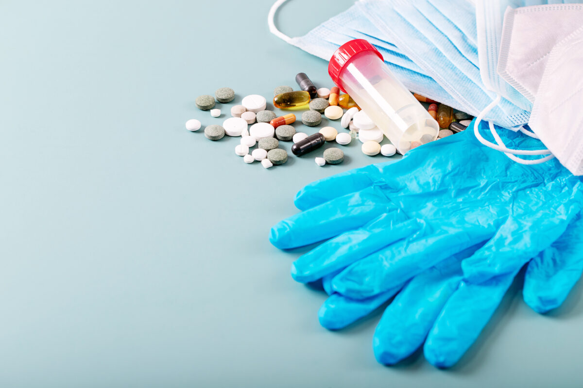 Presentación del Ácido Clavulánico. Foto por Envato.